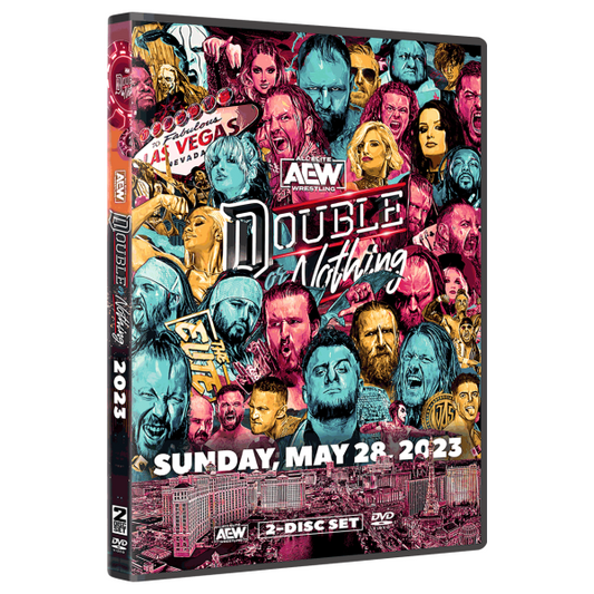 AEW Double or Nothing May 28, 2023 DVD 2-Disc Set DVD PW Catalog
