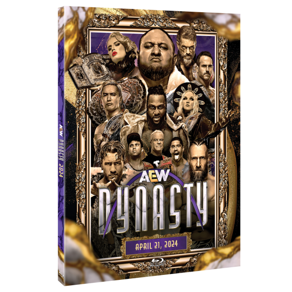 AEW Dynasty Apr. 21, 2024 Blu-ray Disc DVD PW Catalog