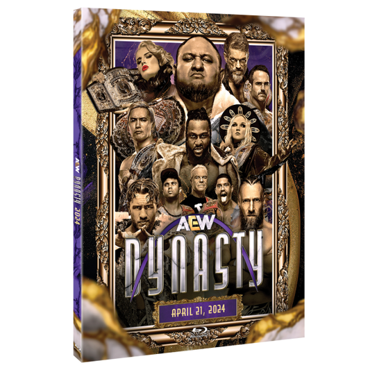 AEW Dynasty Apr. 21, 2024 Blu-ray Disc DVD PW Catalog