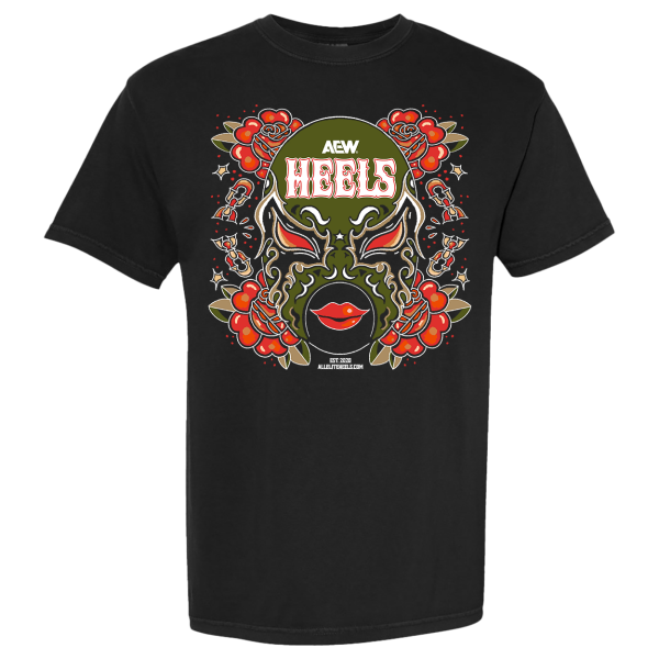 AEW Heels Masked Mistresses T-Shirt T-Shirt PW Catalog
