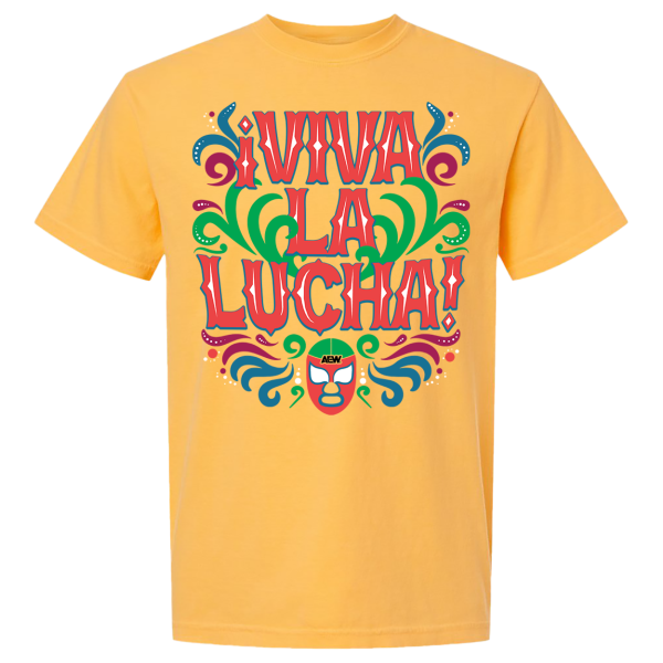 AEW Hispanic Heritage Month !Viva La Lucha! T-Shirt T-Shirt PW Catalog