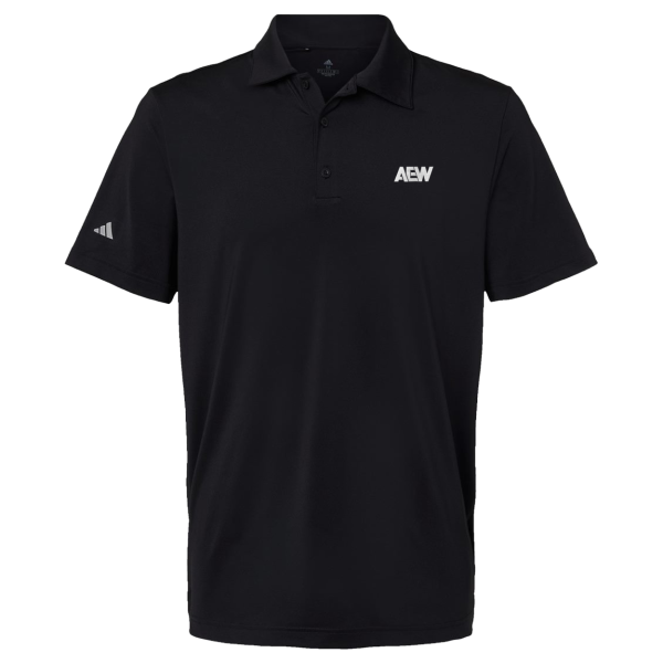 AEW Embroidered Adidas Polo PW Catalog