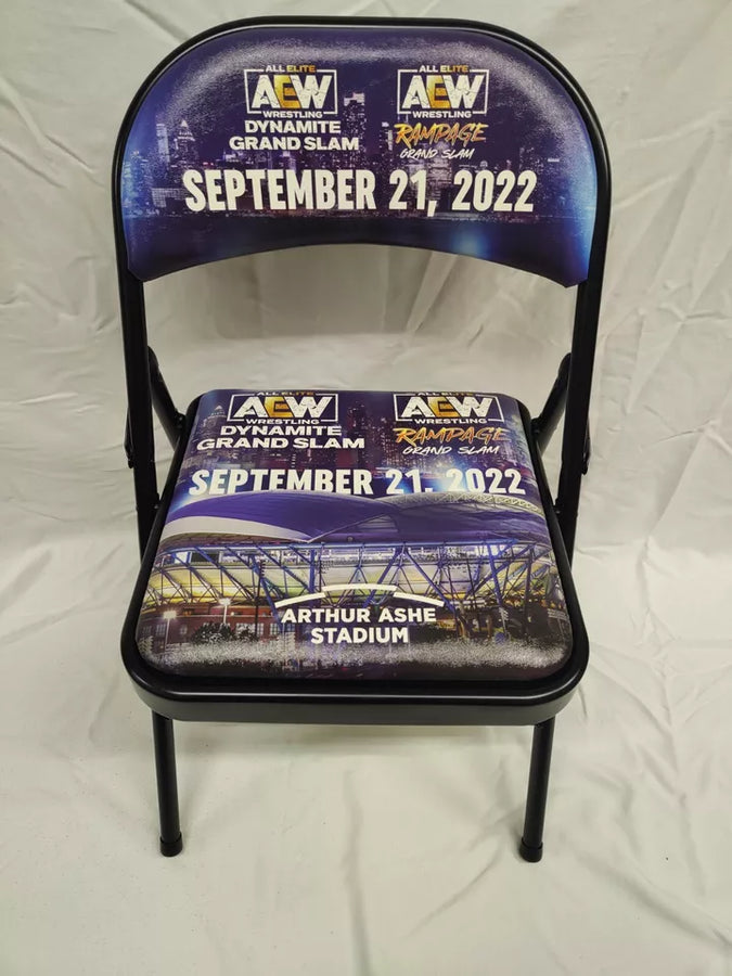 AEW Dynamite Grand Slam 2022 PPV Event Chair Chairs PWcatalog
