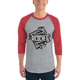 Ricochet "Ricochet" 3/4 Sleeve Raglan Shirt