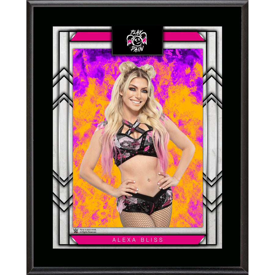 Alexa Bliss 10.5" x 13" Sublimated Plaque