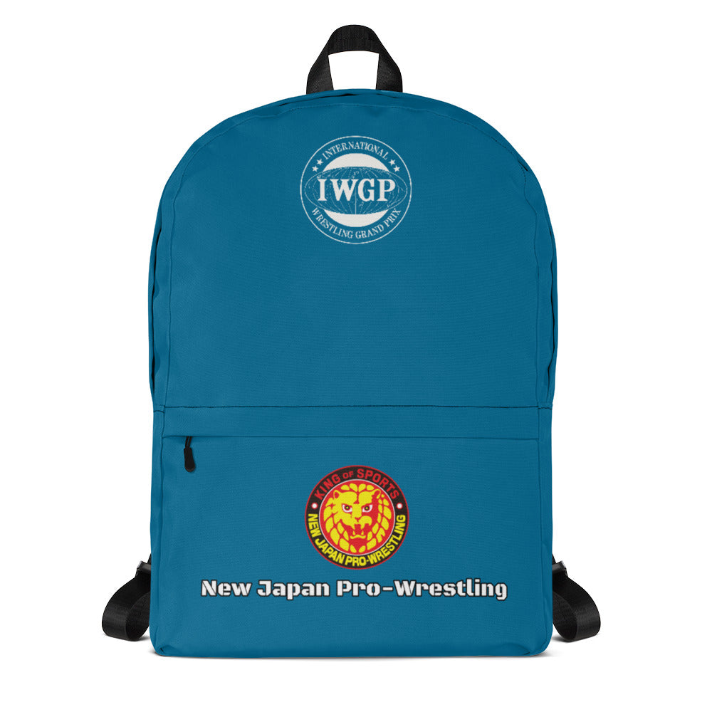 NJPW Backpack (Cerulean Blue) Bags PW Catalog