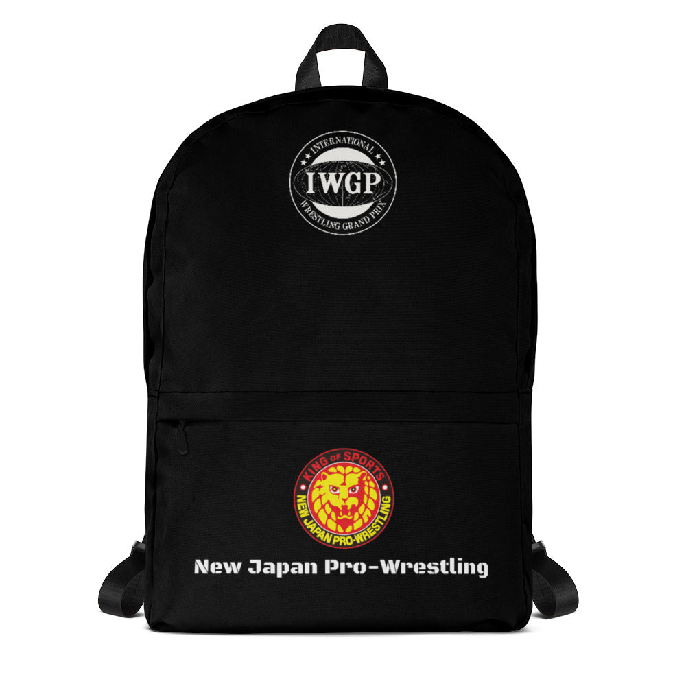NJPW Backpack (Black) Bags PW Catalog