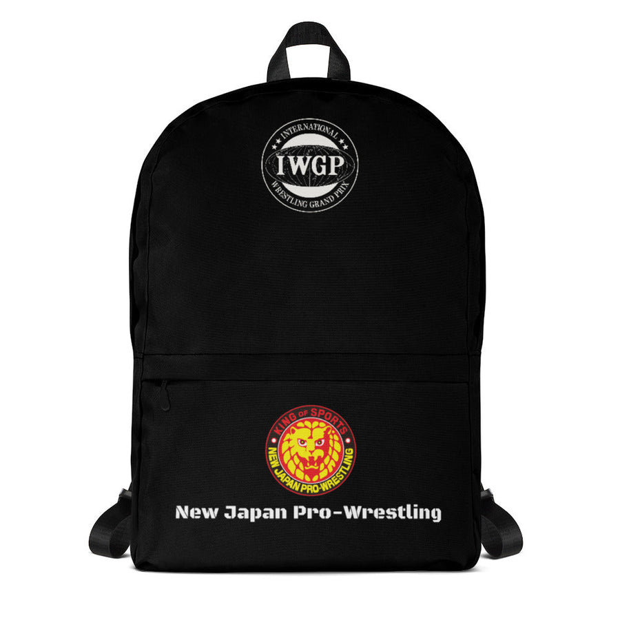 NJPW Backpack (Black) Bags PW Catalog