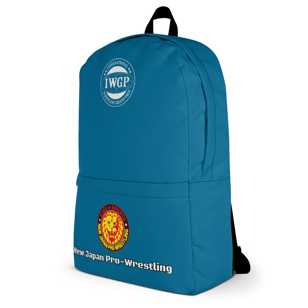 NJPW Backpack (Cerulean Blue) Bags PW Catalog