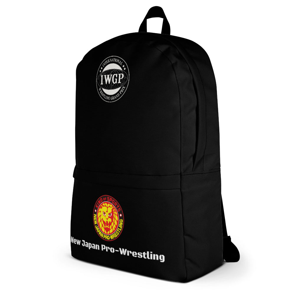 NJPW Backpack (Black) Bags PW Catalog