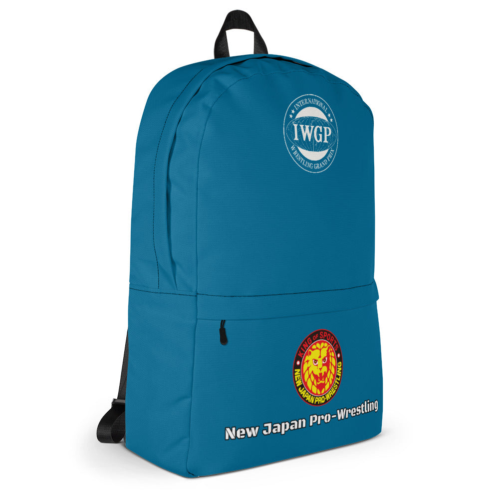 NJPW Backpack (Cerulean Blue) Bags PW Catalog