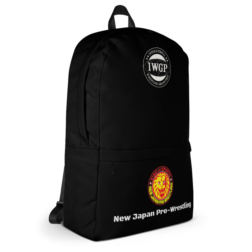 NJPW Backpack (Black) Bags PW Catalog