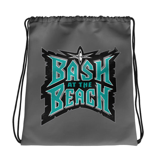 WCW Bash At The Beach Drawstring Bag