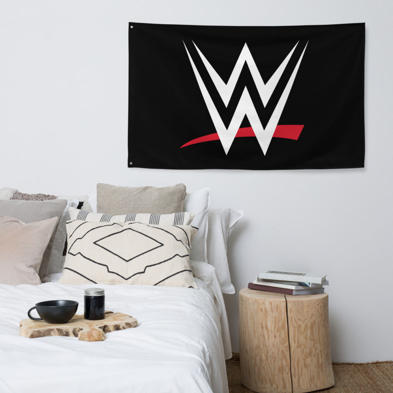 WWE 3x5 Logo Flag