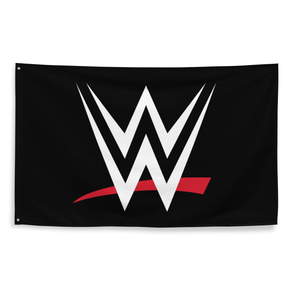WWE 3x5 Logo Flag