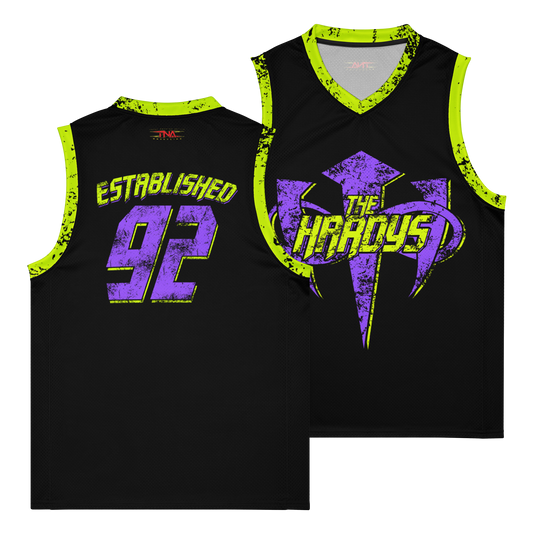 The Hardys "Distressed Infinity Logo" Basketball Jersey Basketball Jersey PW Catalog