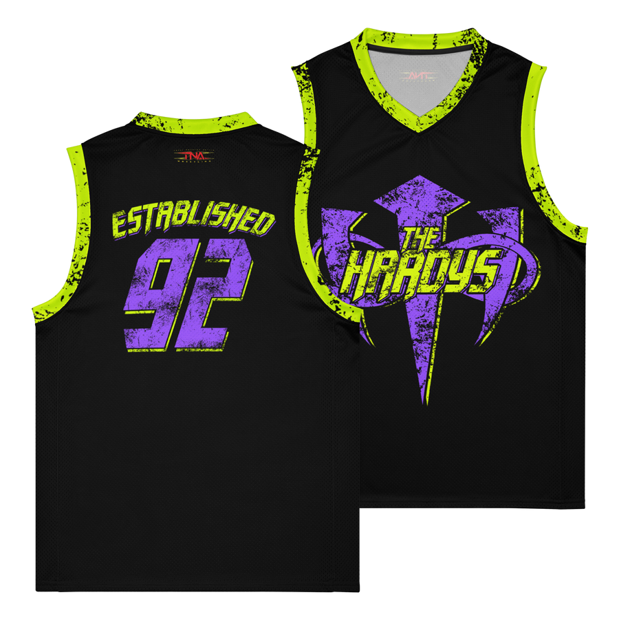 The Hardys "Distressed Infinity Logo" Basketball Jersey Basketball Jersey PW Catalog