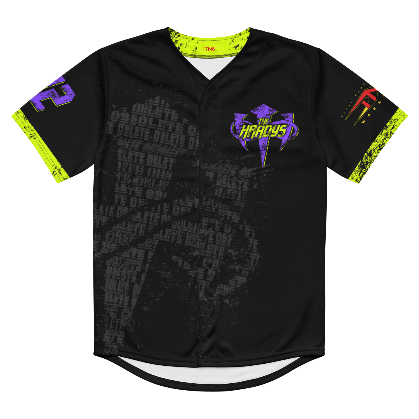 The Hardys "Distressed Infinity Logo" Baseball Jersey Baseball Jersey PW Catalog
