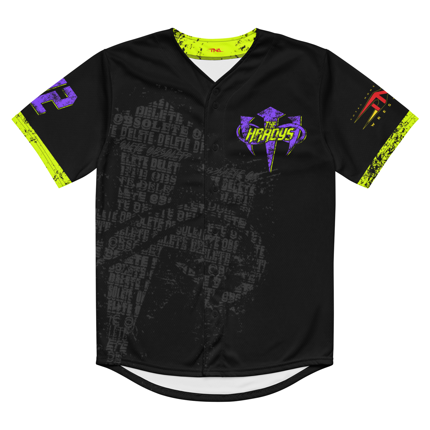 The Hardys "Distressed Infinity Logo" Baseball Jersey Baseball Jersey PW Catalog