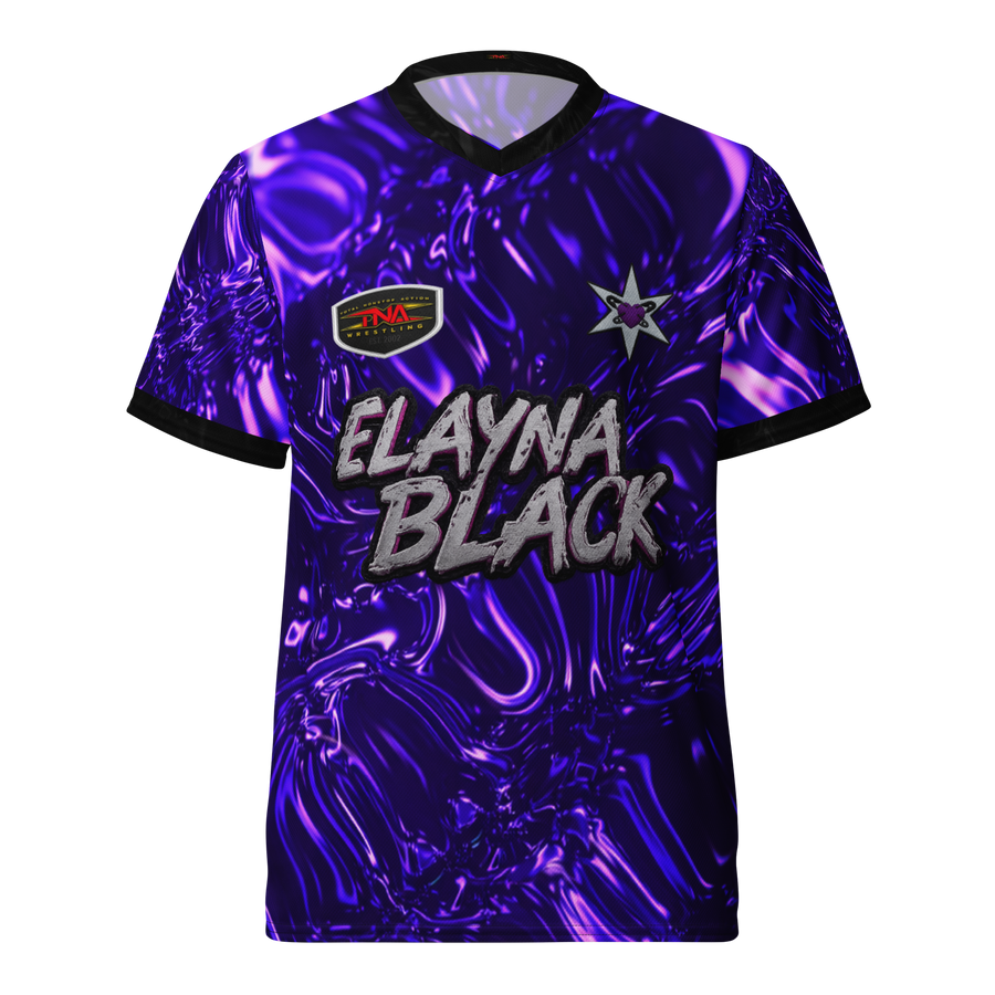 Elayna Black Soccer Jersey Soccer Jersey PW Catalog