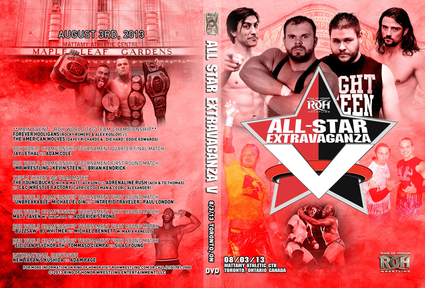 All Star Extravaganza V- Toronto, ON 8/3/13 (DVD)