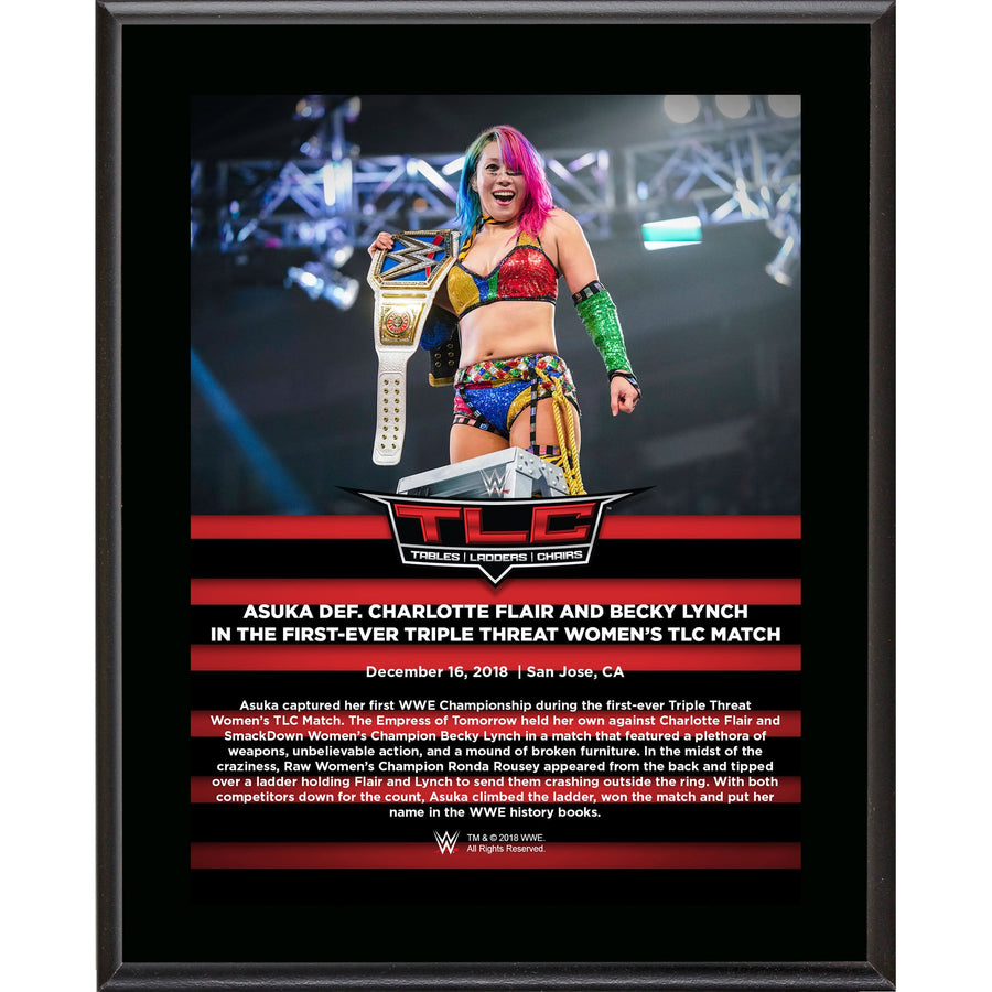 Asuka Framed 10.5" x 13" 2018 TLC Sublimated Plaque