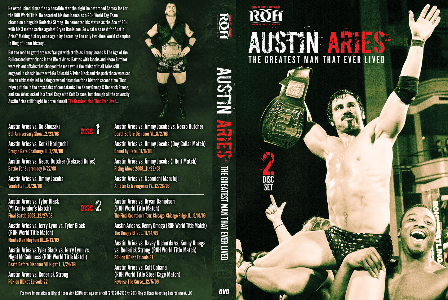 Austin Aries: The Greatest Man That Ever Lived (2 Disc Set)