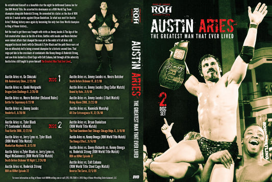 Austin Aries: The Greatest Man That Ever Lived (2 Disc Set) Hat PW Catalog