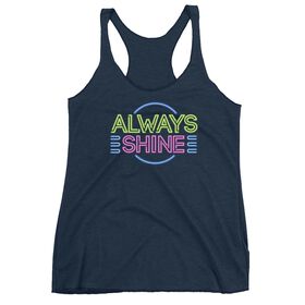 Naomi "Always Shine" Women's Racerback Tank Top Tank Top PW Catalog