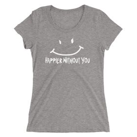 Sami Zayn "Happier Smile" Women's Tri-Blend T-Shirt T-Shirt PW Catalog