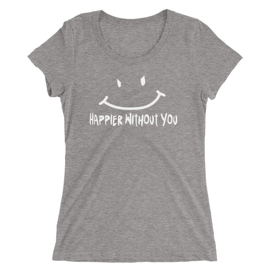 Sami Zayn "Happier Smile" Women's Tri-Blend T-Shirt T-Shirt PW Catalog