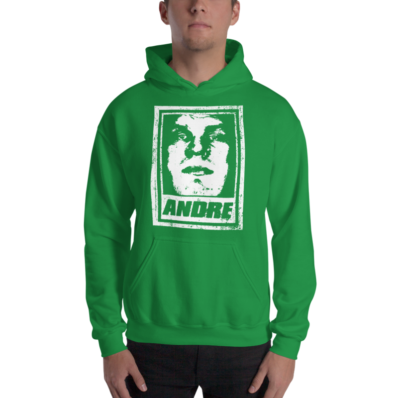 Andre the Giant "Street Art" Pullover Hoodie Sweatshirt