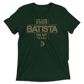 Batista "The Game Ends On My Terms" Tri-Blend T-Shirt