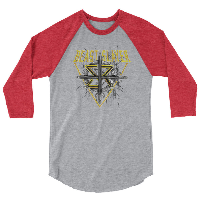 Seth Rollins "BeastSlayer" 3/4 Sleeve Raglan T-Shirt
