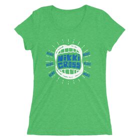 Nikki Cross "Hehe" Women's Tri-Blend T-Shirt
