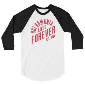Hulk Hogan "Hulkamania Lives Forever" Raglan T-shirt