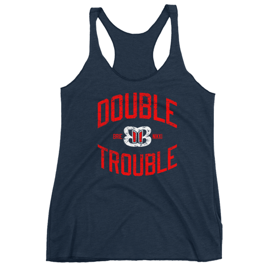 The Bella Twins "Double Trouble" Women's Racerback Tank Top