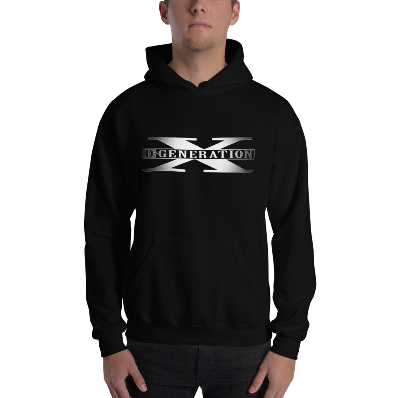 D-Generation X Classic Logo Pullover Hoodie Sweatshirt Sweatshirt PW Catalog