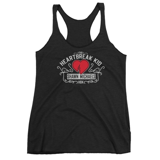 Shawn Michaels "Heartbreak Kid" Women's Racerback Tank Top Tank Top PW Catalog