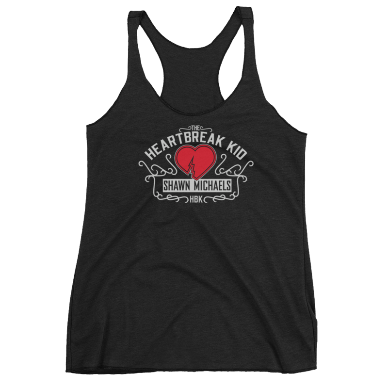 Shawn Michaels "Heartbreak Kid" Women's Racerback Tank Top