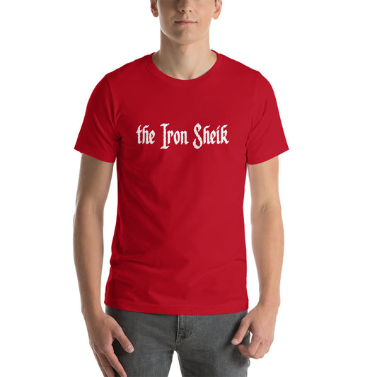 Iron Sheik Wordmark Unisex T-Shirt T-Shirt PW Catalog