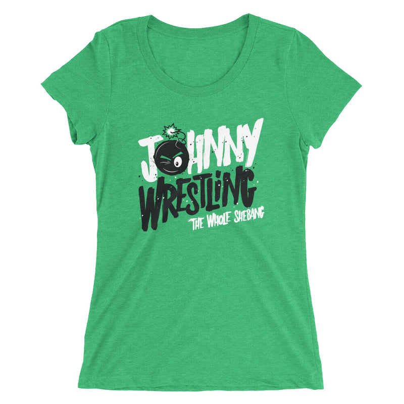Johnny Gargano "Johnny Wrestling" Women's Tri-Blend T-Shirt T-Shirt PW Catalog