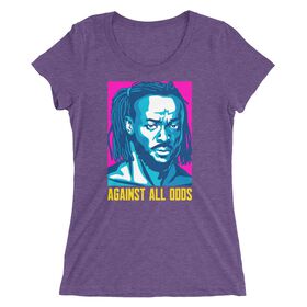 Kofi Kingston "Against All Odds" Women's Tri-Blend T-Shirt