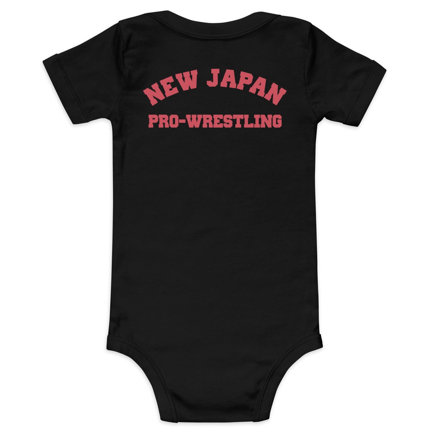 Lion Mark Baby short sleeve one piece (Black & Red) Other Clothing PW Catalog