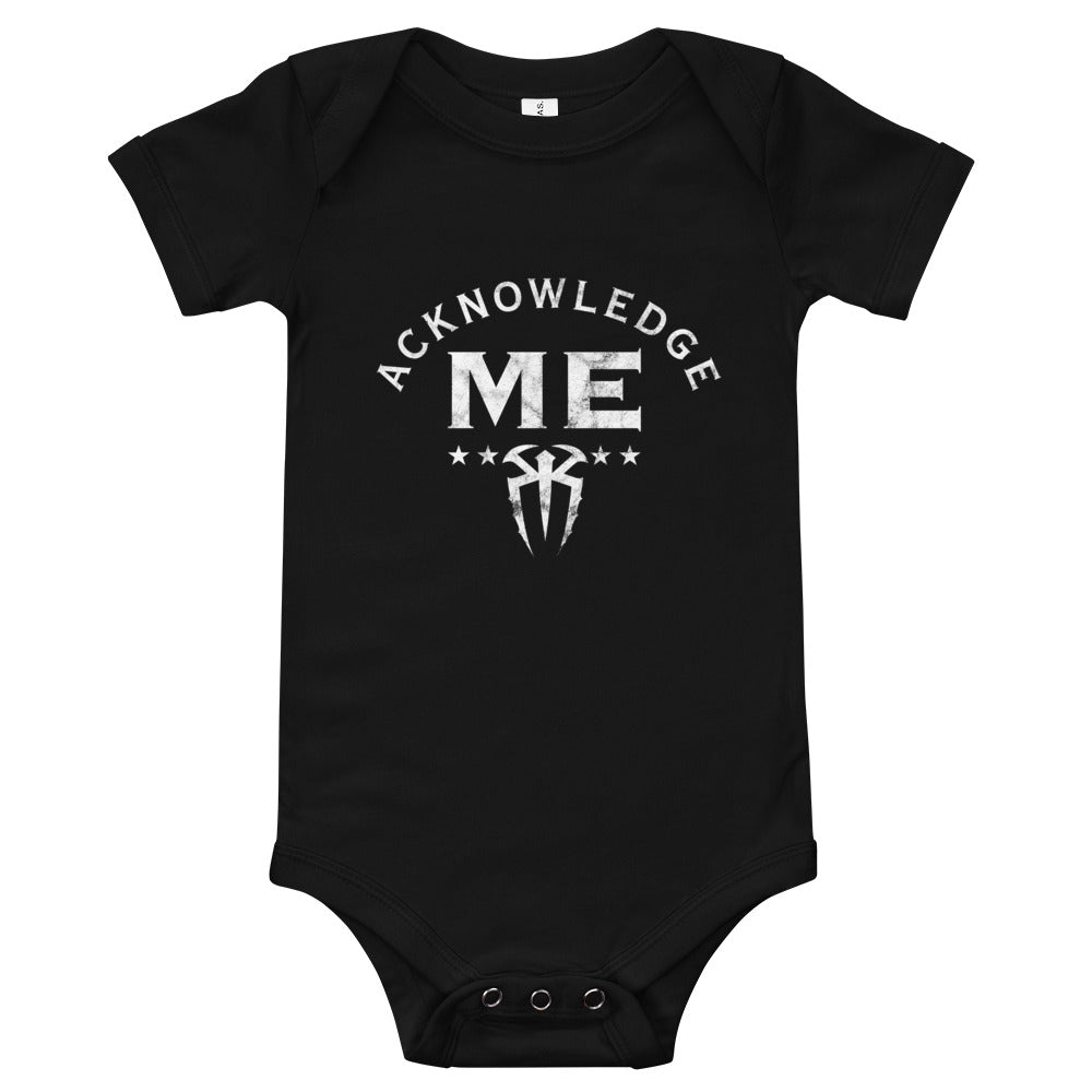 Roman Reigns "Acknowledge Me" Baby Onesie