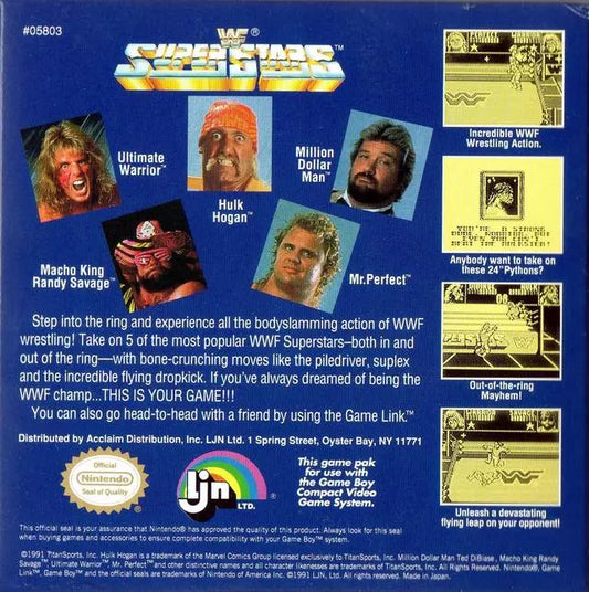 WWF Superstars [Game Boy] - image 2
