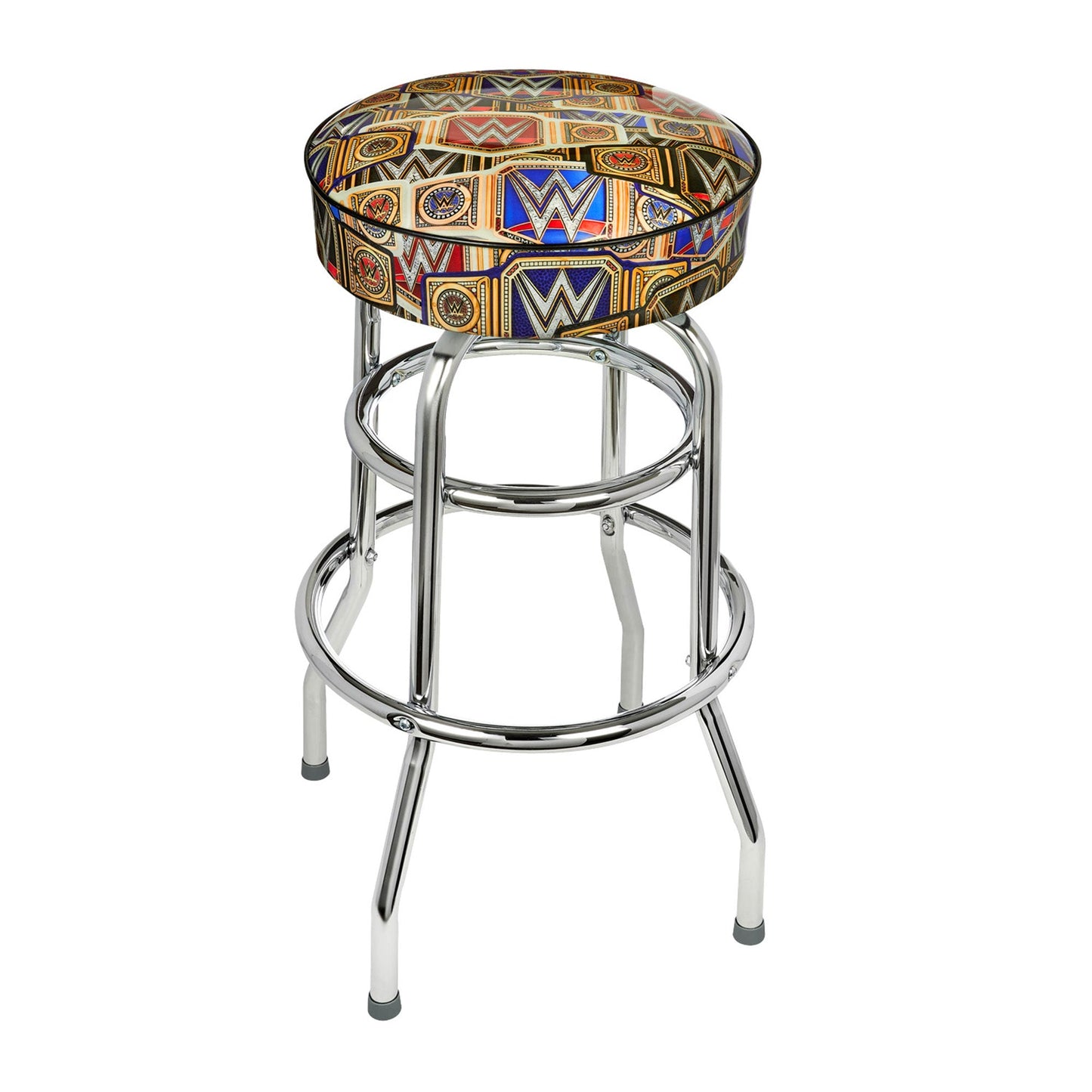 WWE Championship Titles Bar Stool