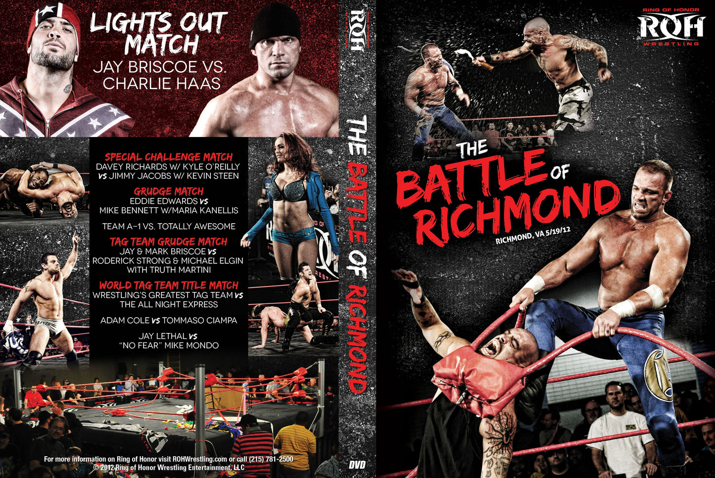 The Battle Of Richmond- Richmond, VA 5/19/12 (DVD)