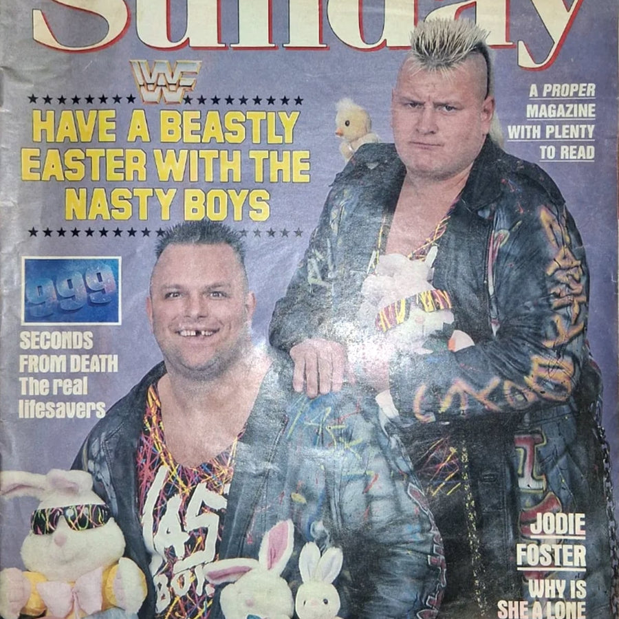 Sunday (News of the World Newspaper) April 11, 1993