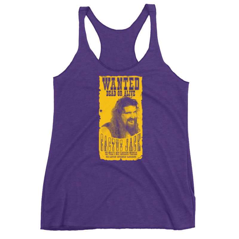 Cactus Jack "Wanted" Women's Racerback Tank Top